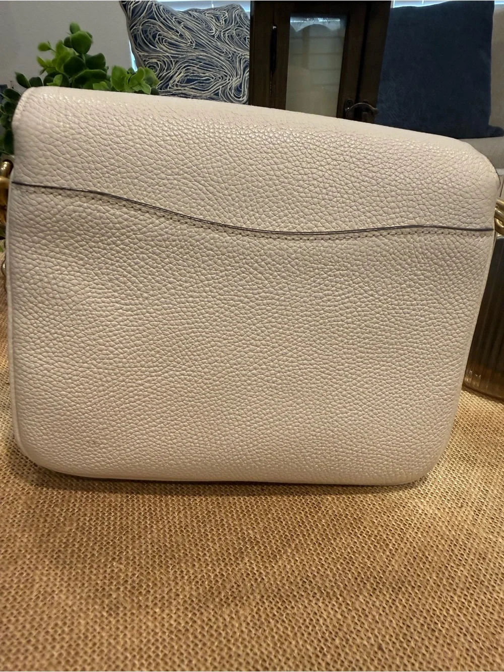 🤍🤍Coach Cassie Crossbody Bag 19          Brass/Chalk